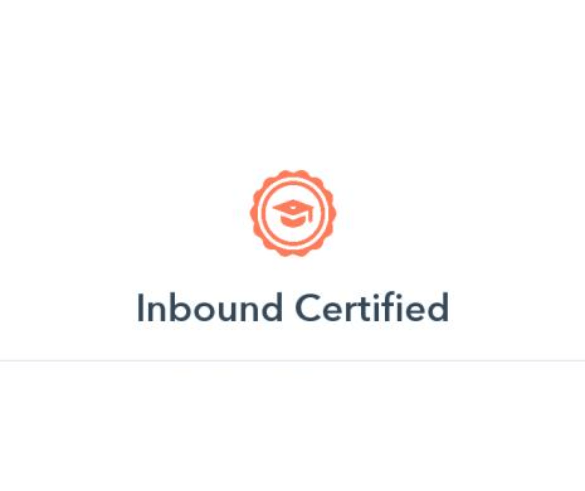 Hubspot Inbound Certification